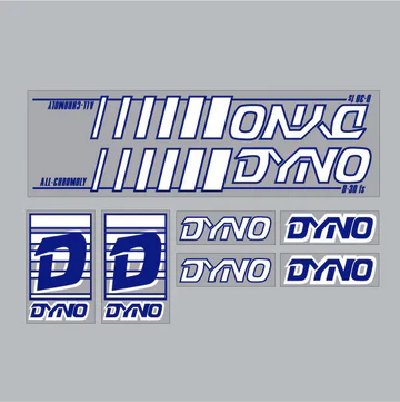 1985 DYNO D30FS Decal Set - Image 2
