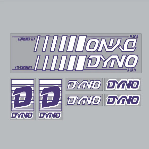 1985 DYNO D30FS Decal Set - Image 3