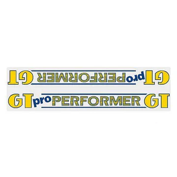 1985 GT Pro Performer Down Tube Decals (JAPAN)