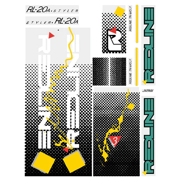 1986 Redline RL-20A Decal Set