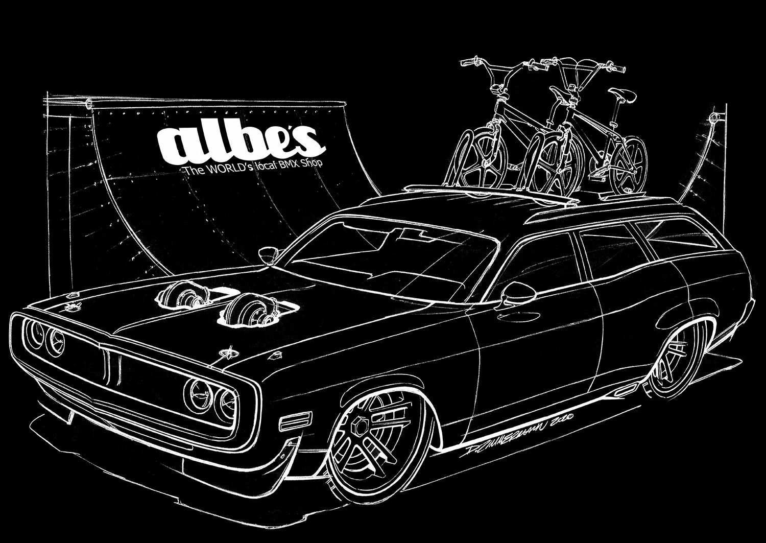 Albe's BOOST Pullover Hoodie - Image 2