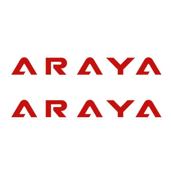 Araya Letters Decals - Image 2