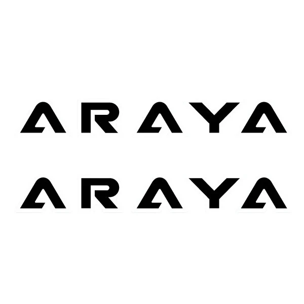 Araya Letters Decals - Image 3