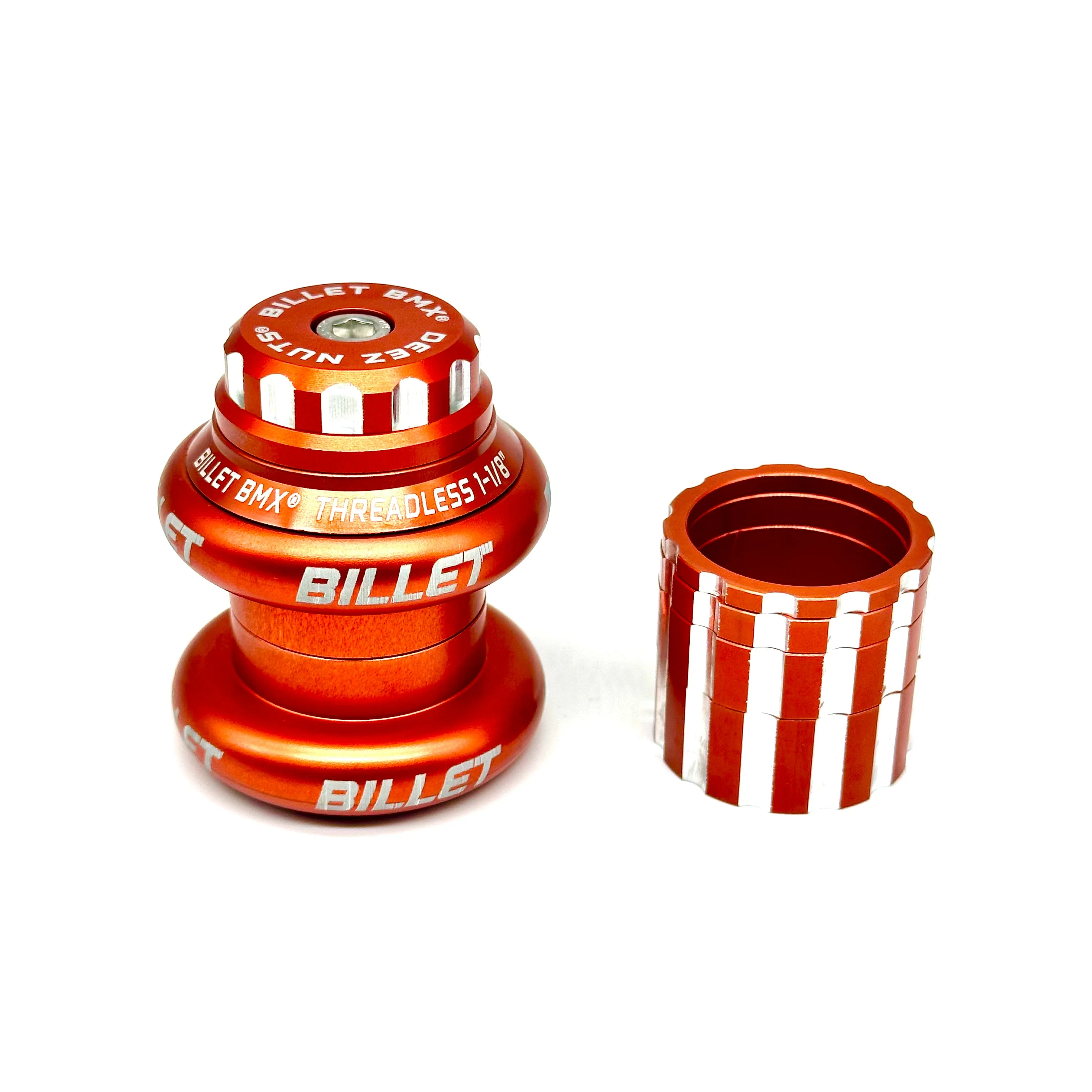 BILLET BMX DEEZ NUTS 12 POINT THREADLESS HEADSET KIT 1-1/8 - Image 10