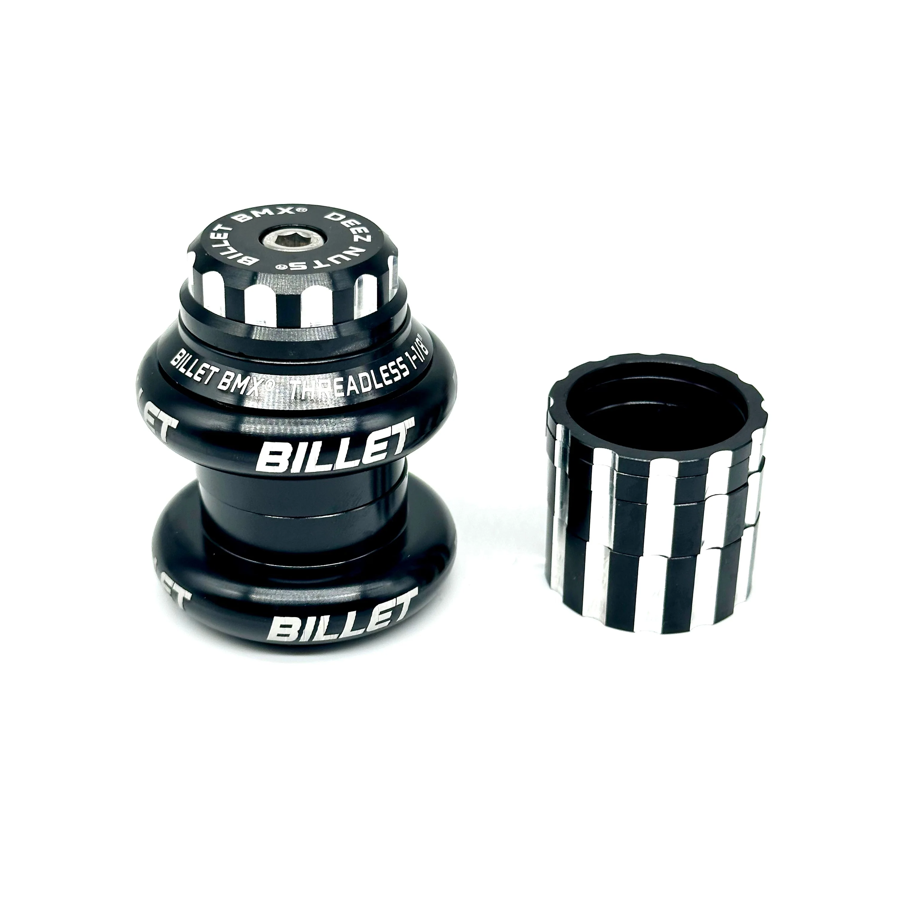 BILLET BMX DEEZ NUTS 12 POINT THREADLESS HEADSET KIT 1-1/8 - Image 11