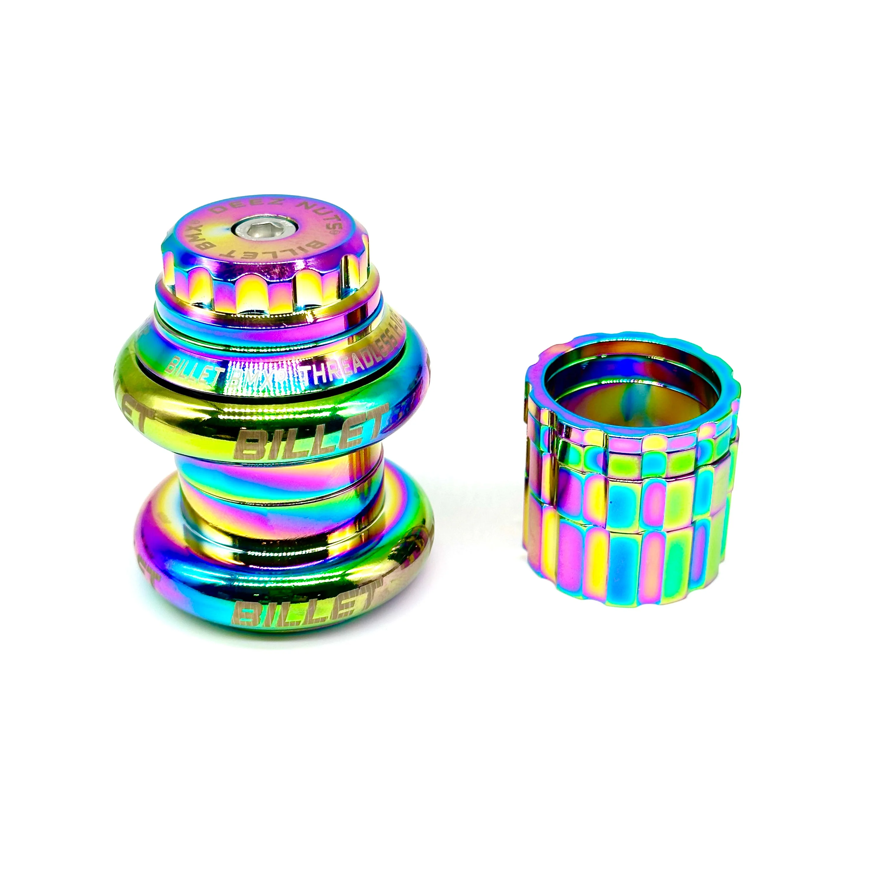 BILLET BMX DEEZ NUTS 12 POINT THREADLESS HEADSET KIT 1-1/8 - Image 14