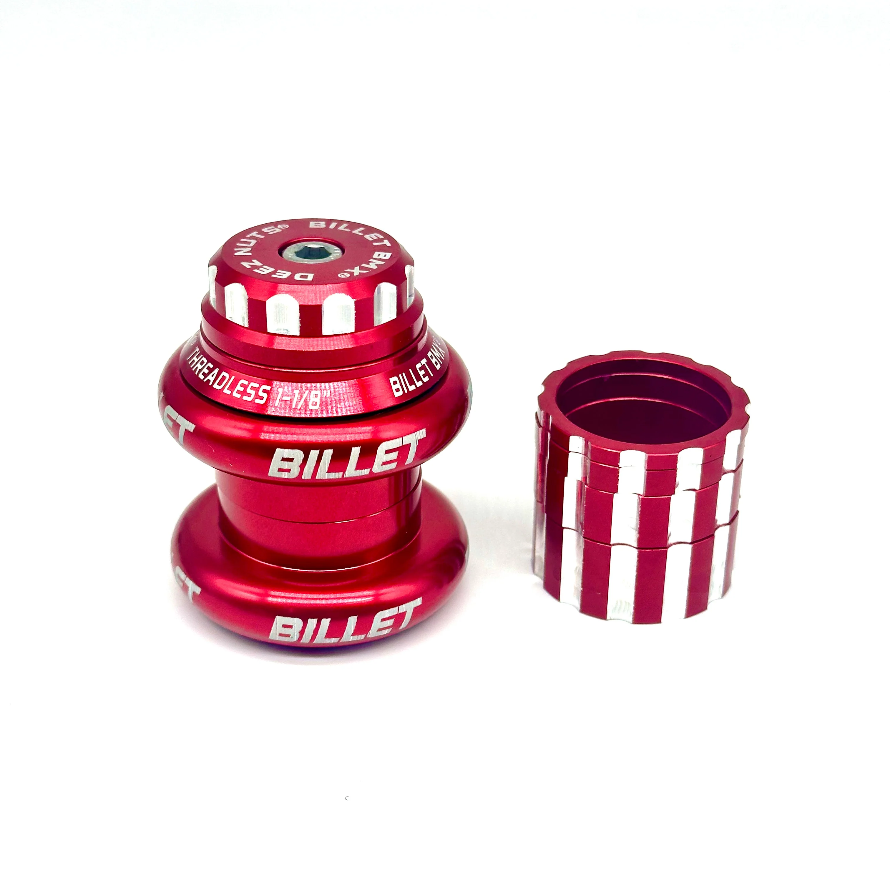 BILLET BMX DEEZ NUTS 12 POINT THREADLESS HEADSET KIT 1-1/8 - Image 16