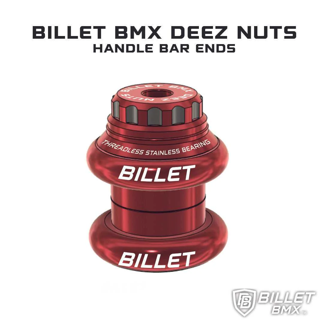 BILLET BMX DEEZ NUTS 12 POINT THREADLESS HEADSET KIT 1-1/8 - Image 4