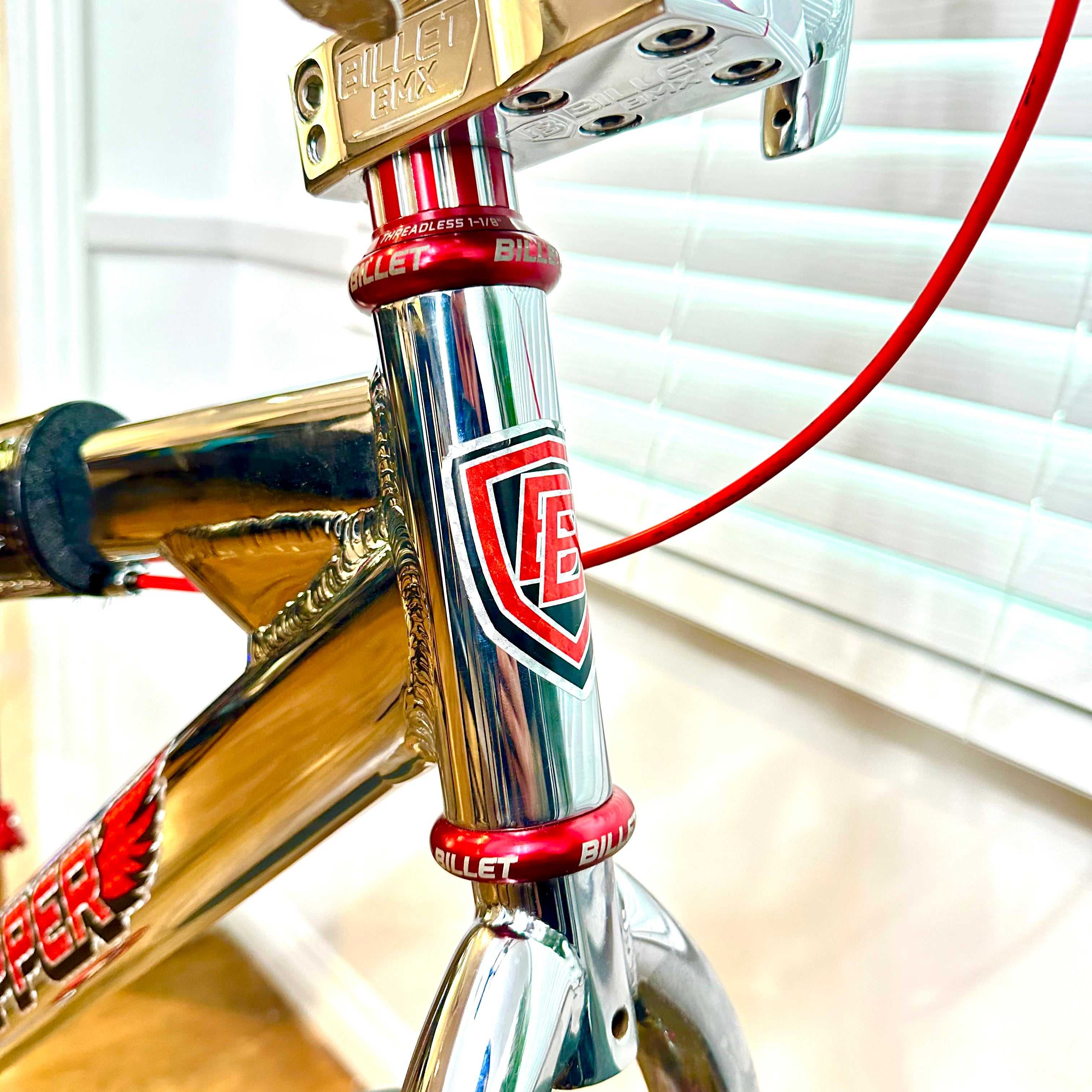BILLET BMX DEEZ NUTS 12 POINT THREADLESS HEADSET KIT 1-1/8 - Image 7