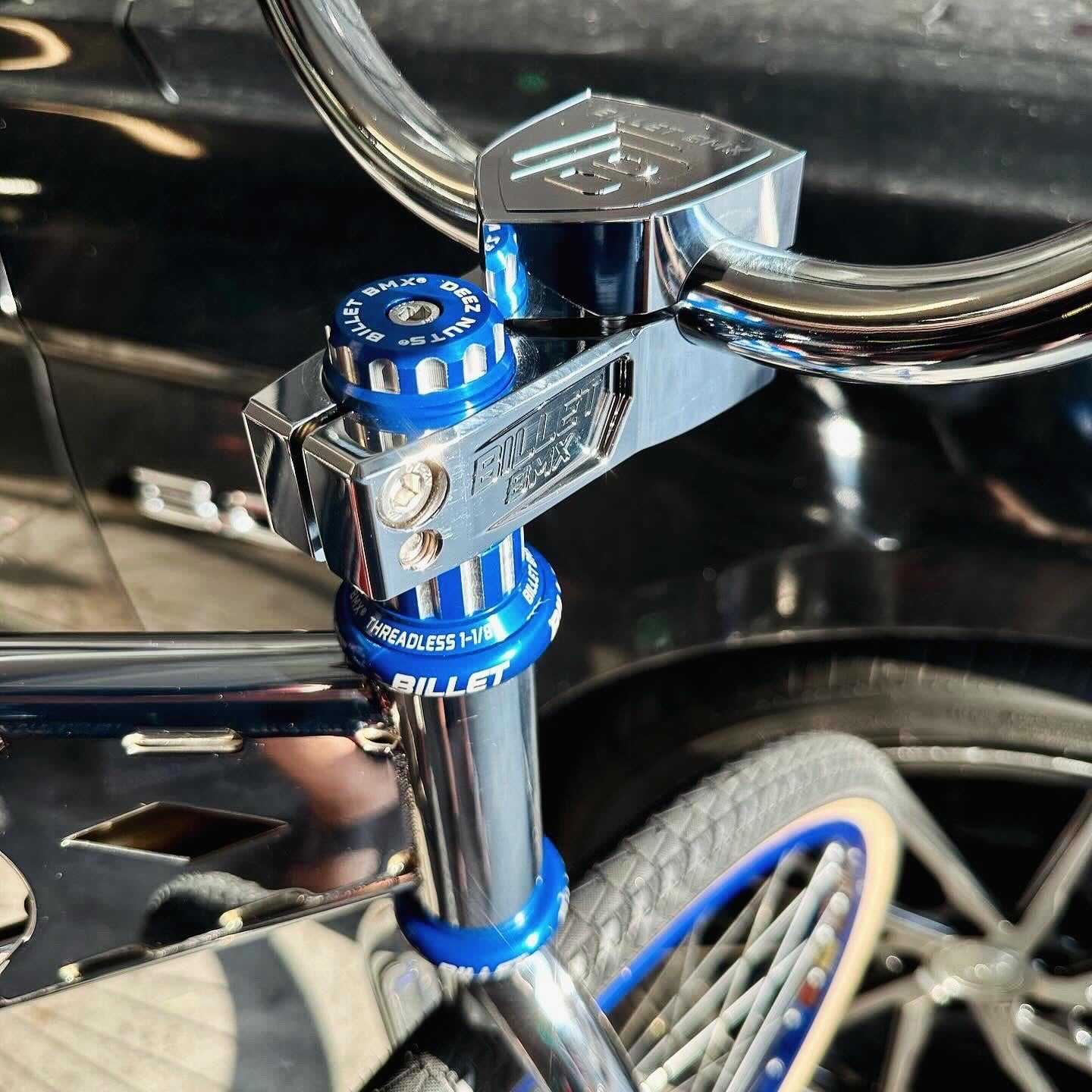 BILLET BMX DEEZ NUTS 12 POINT THREADLESS HEADSET KIT 1-1/8 - Image 9