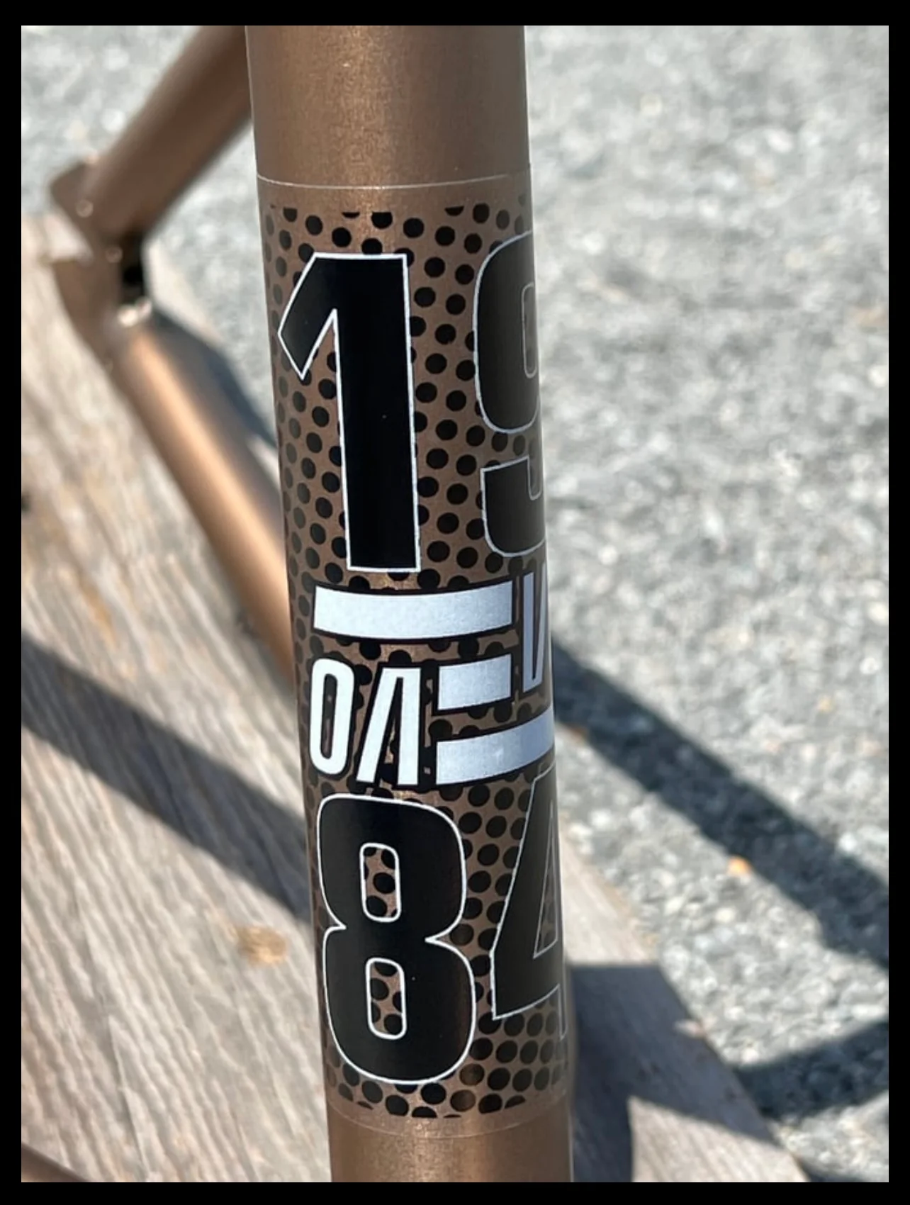 Ditto BMX 1984 Evolution Frame & Fork Kit (22") - Image 11