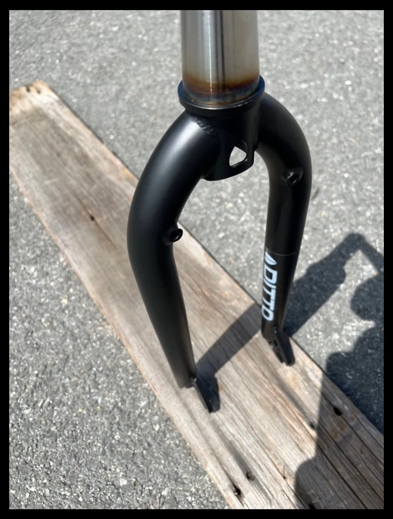 Ditto BMX 1984 Evolution Frame & Fork Kit (22") - Image 5