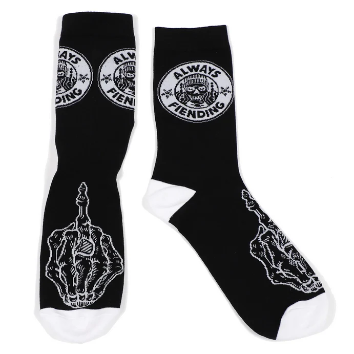 Fiend Always Fiending Socks