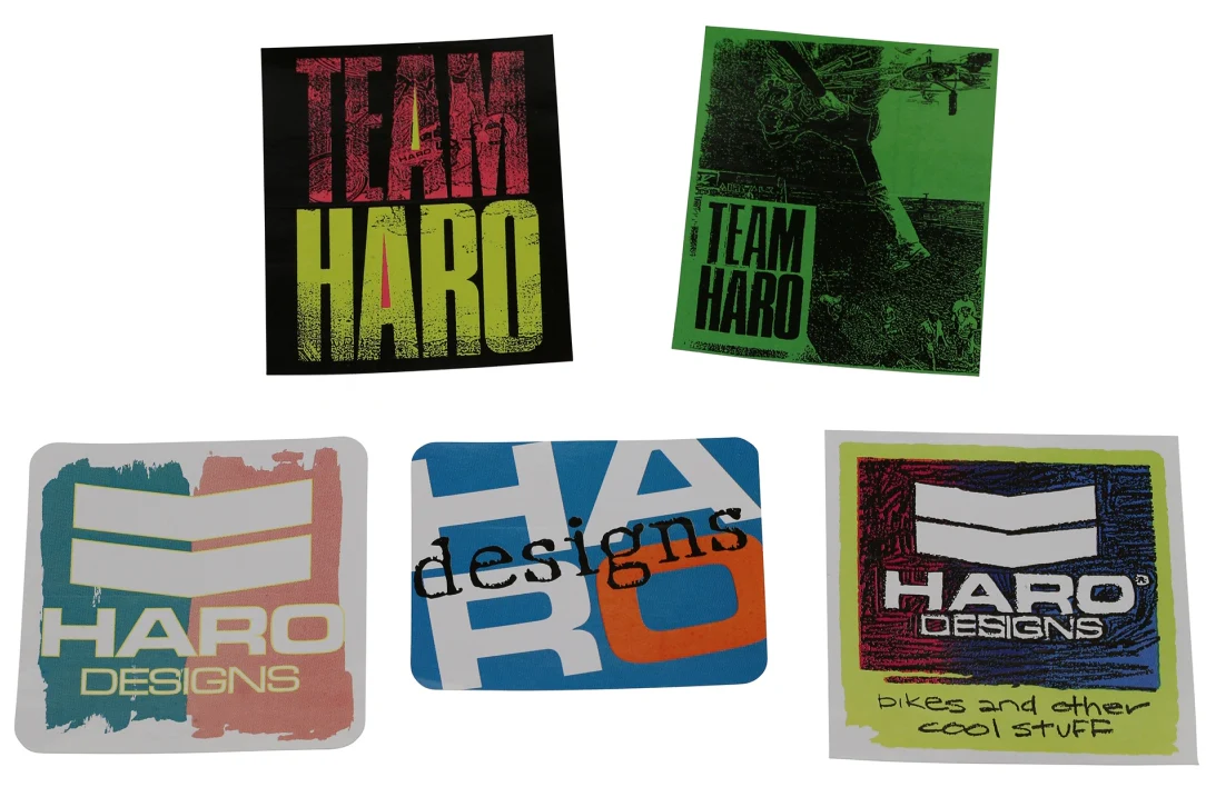 Haro Vintage Sticker Set