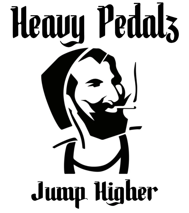 Heavy Pedalz Ziggin' and Zaggin' High Jump T-Shirt - Image 2