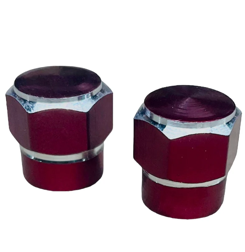 Hex 2-Tone Valve Caps - Image 2