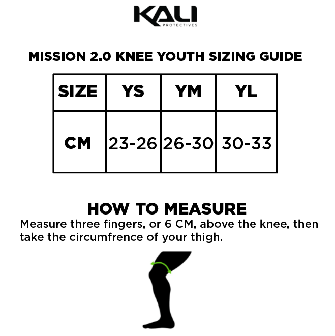 Kali Mission 2.0 Youth Knee Guards - Image 2