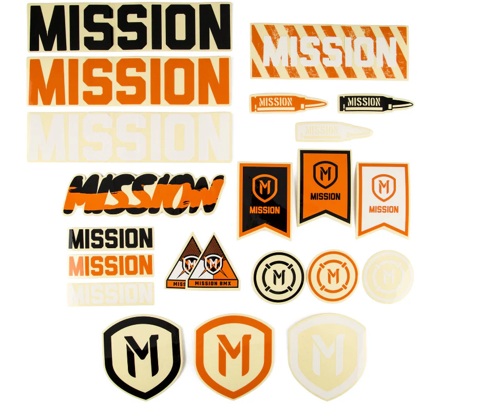 Mission Assorted Sticker Pack
