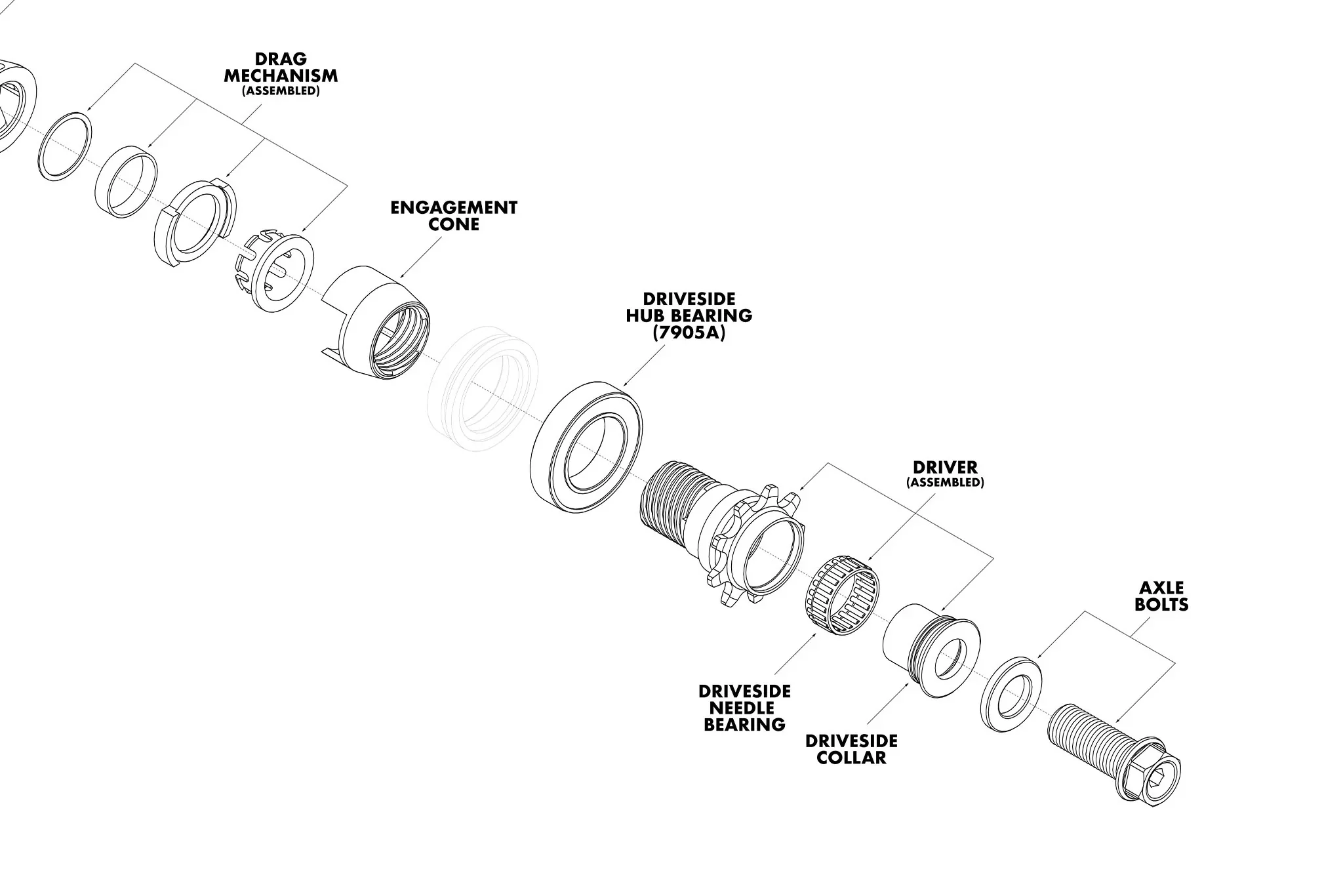Odyssey Clutch Freecoaster Replacement Parts - Image 4
