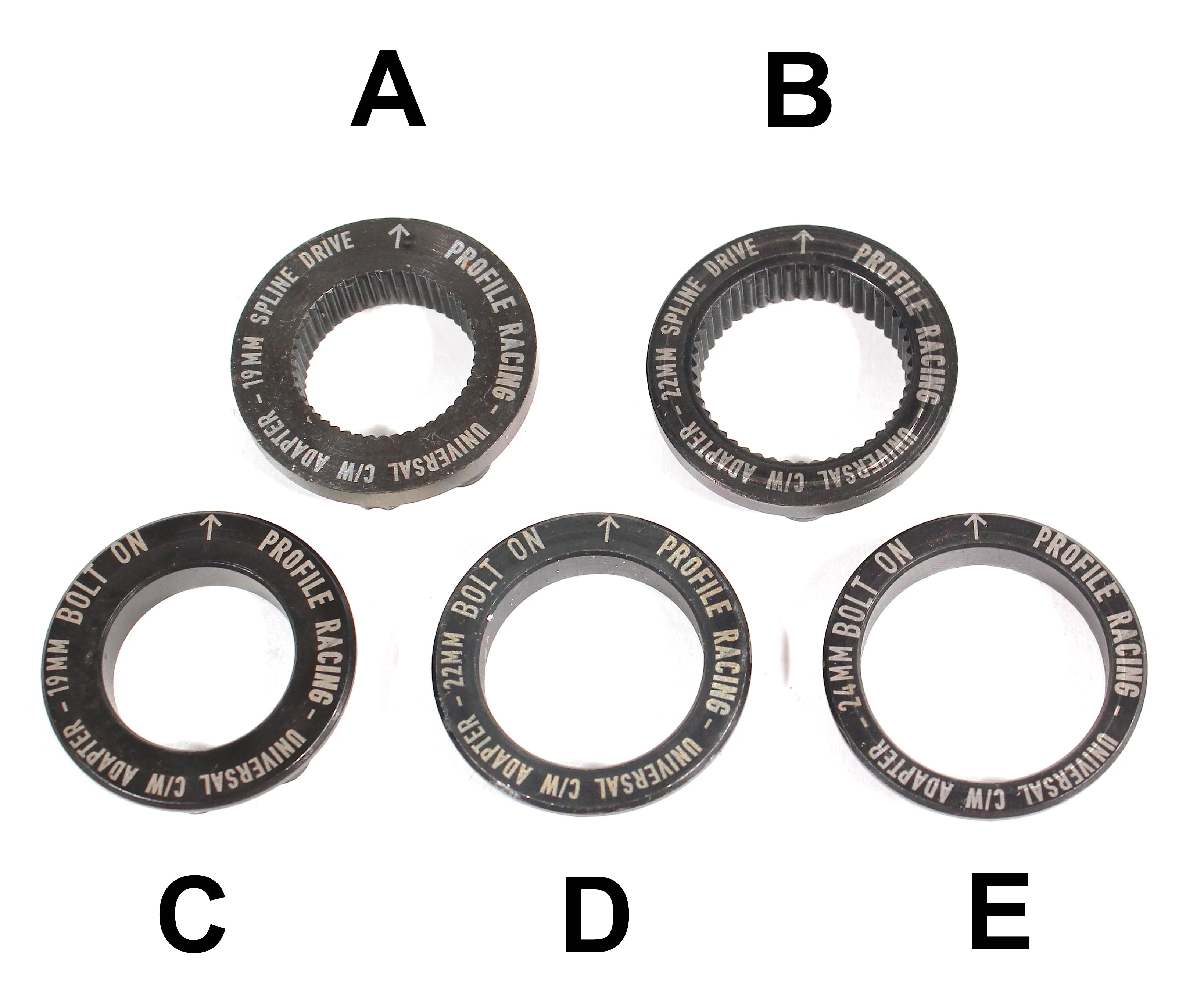 Universial Profile/Madera Keyed Sprocket Adapter