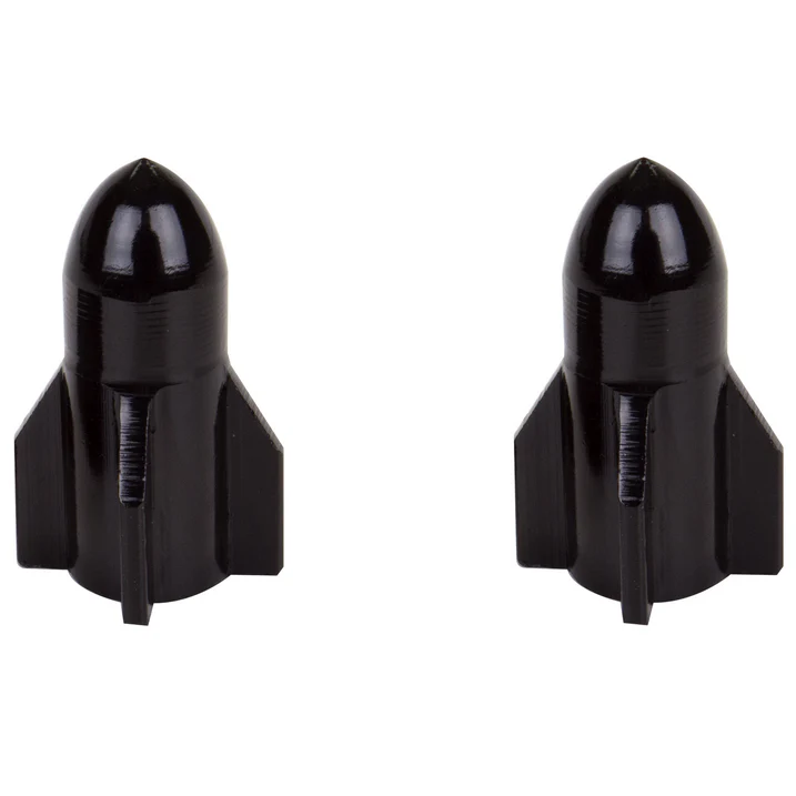 Rocket Top Valve Caps