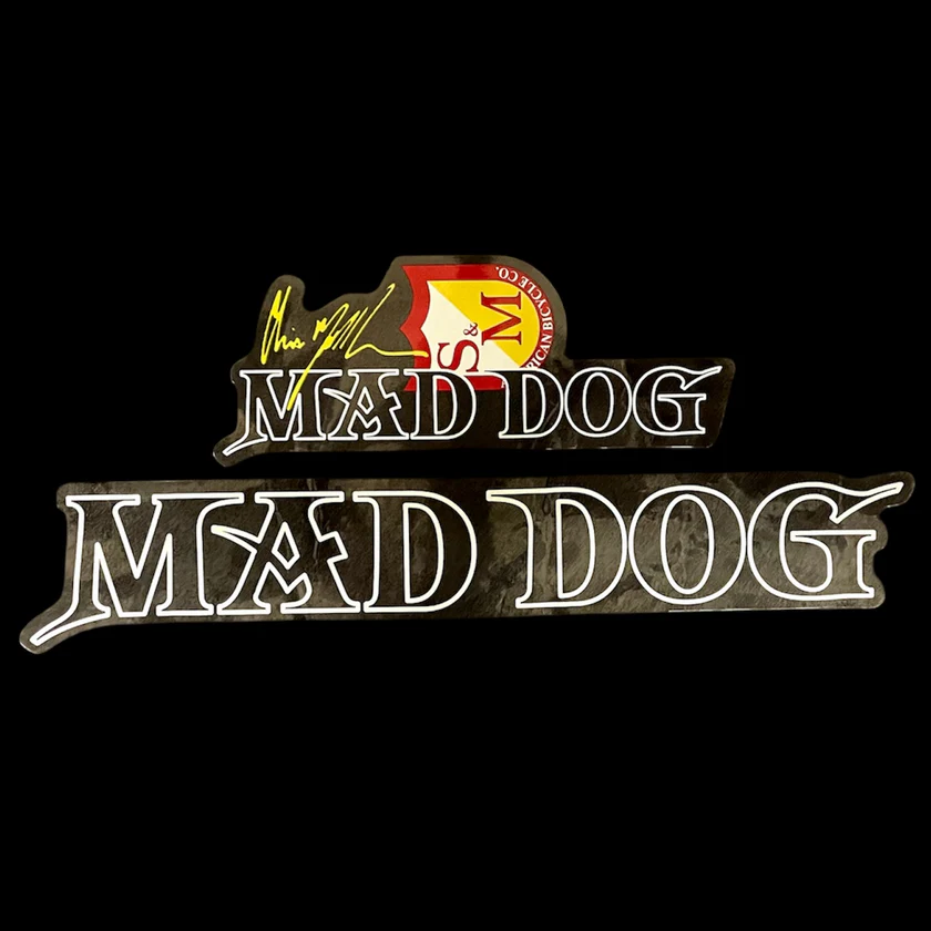 S&M Mad Dog Frame Stickers - Image 2