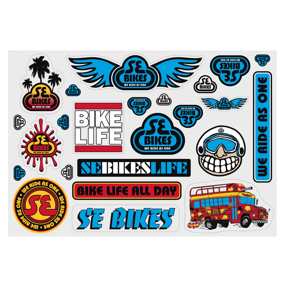 SE Bike Life Sticker Set