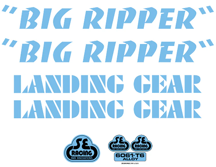 SE Bikes Big Ripper Decal Set - Image 3