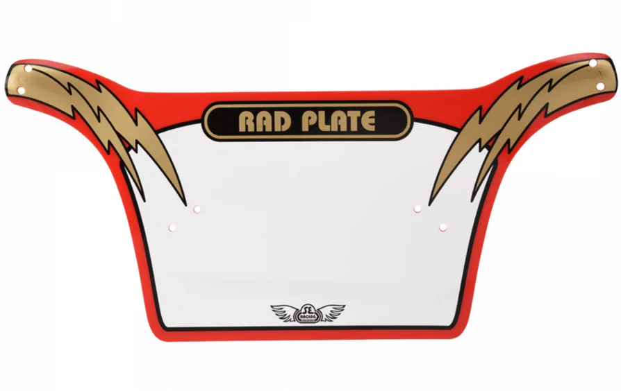 SE Bikes Rad Number Plate