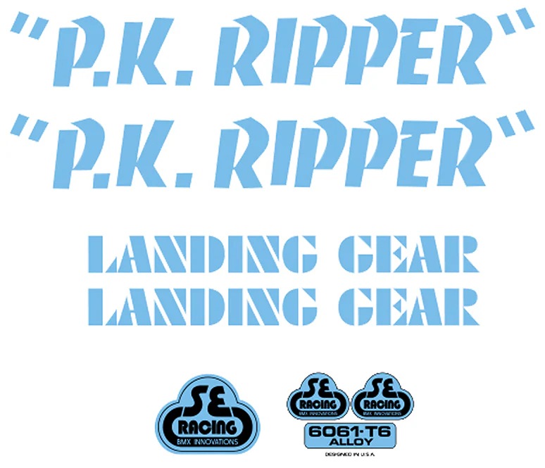 SE PK Ripper Decal Sticker Set - Image 3