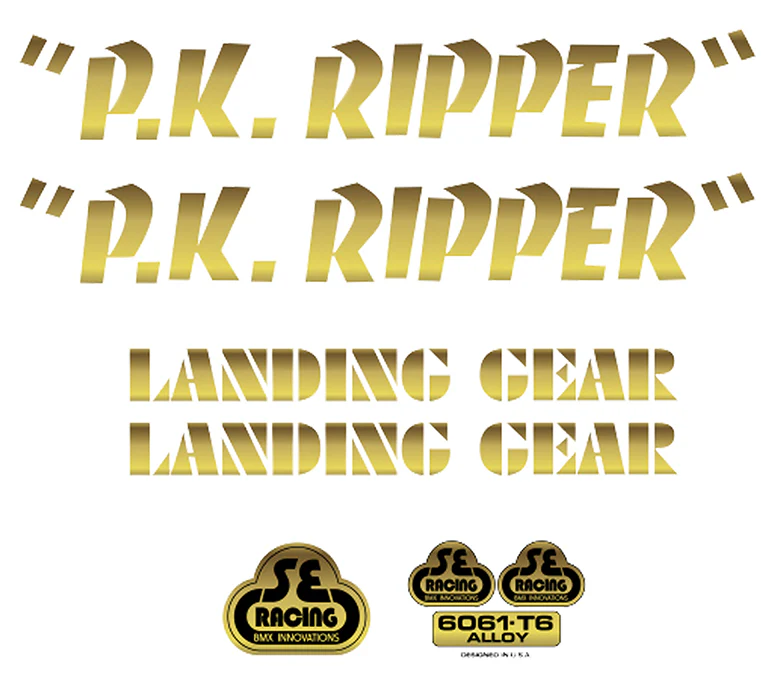 SE PK Ripper Decal Sticker Set - Image 4