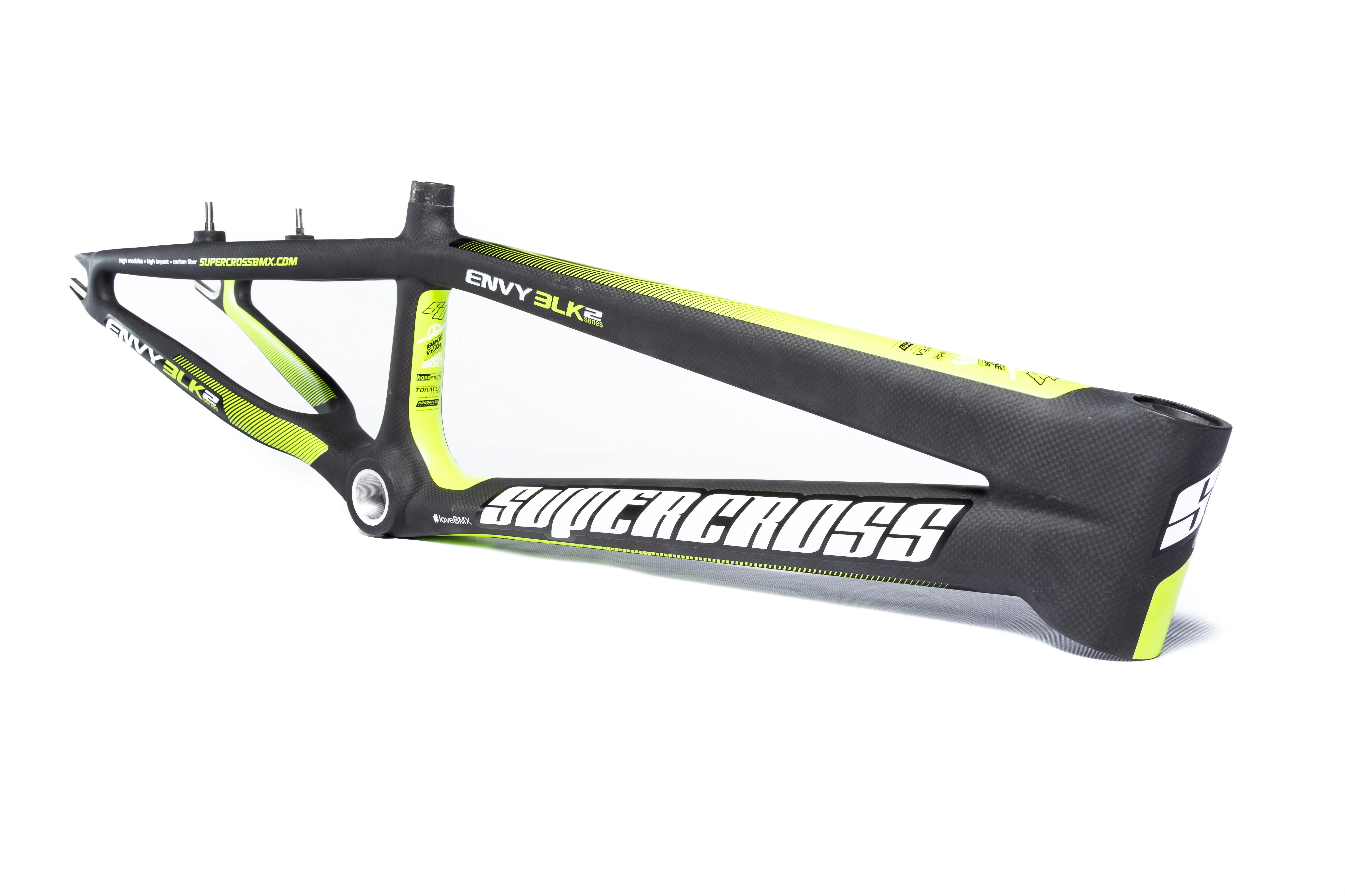 Supercross BMX | ENVY BLK 2 - Carbon Fiber BMX Race Frame - Image 4