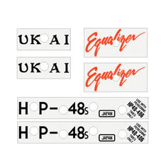 UKAI 48 Equalizer Rim Decals