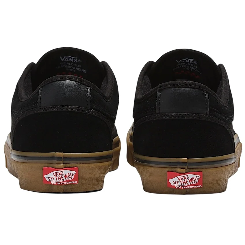 Vans Chukka Low Shoes (Black / Gum) - Image 4