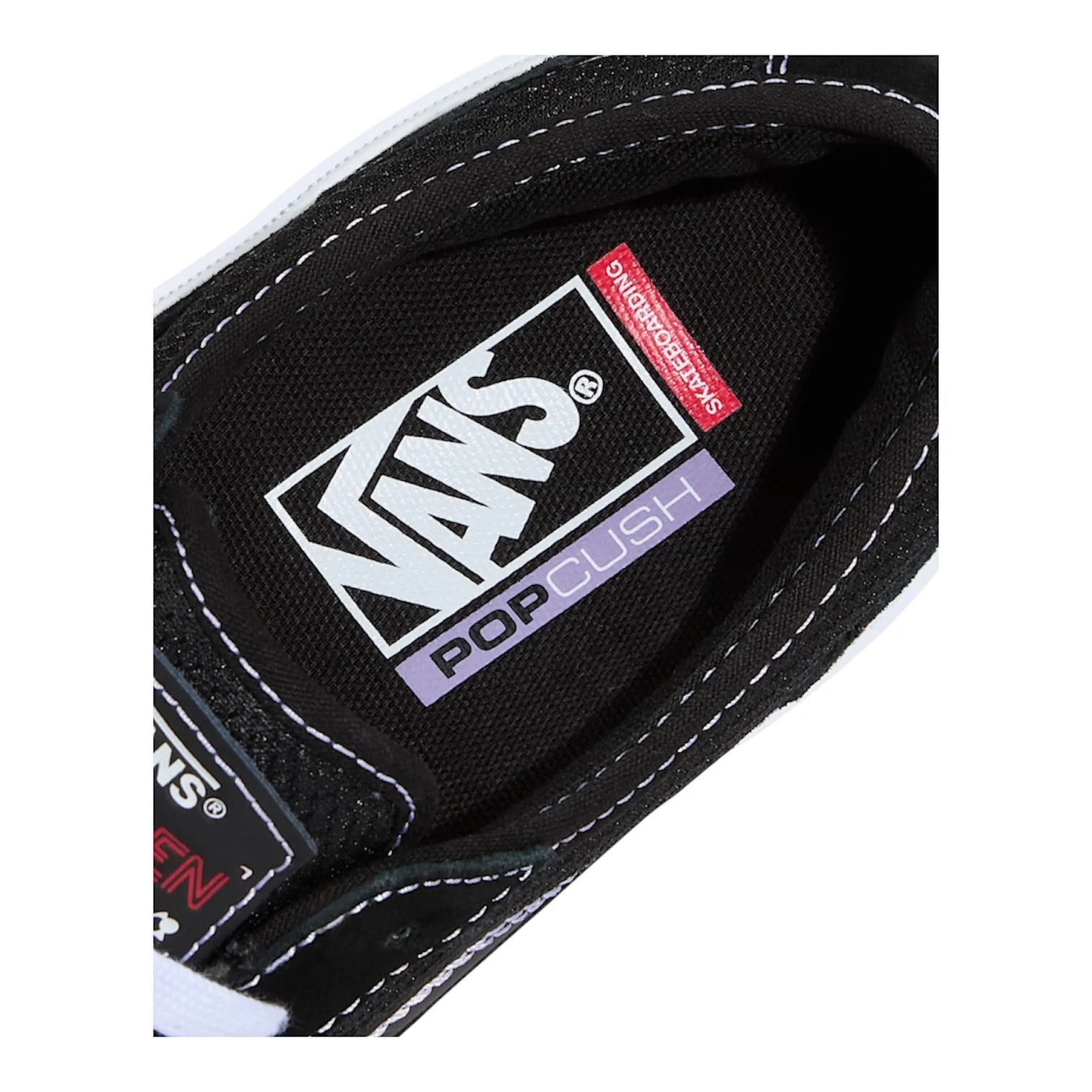 Vans Curren Caples Shoes ( Black / White ) - Image 8