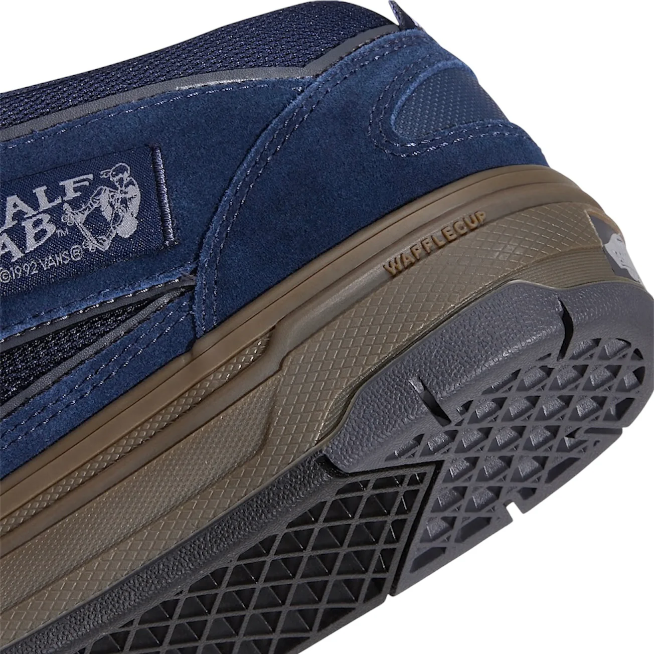 Vans Half Cab Shoe ( Navy / Dark Gum ) - Image 6