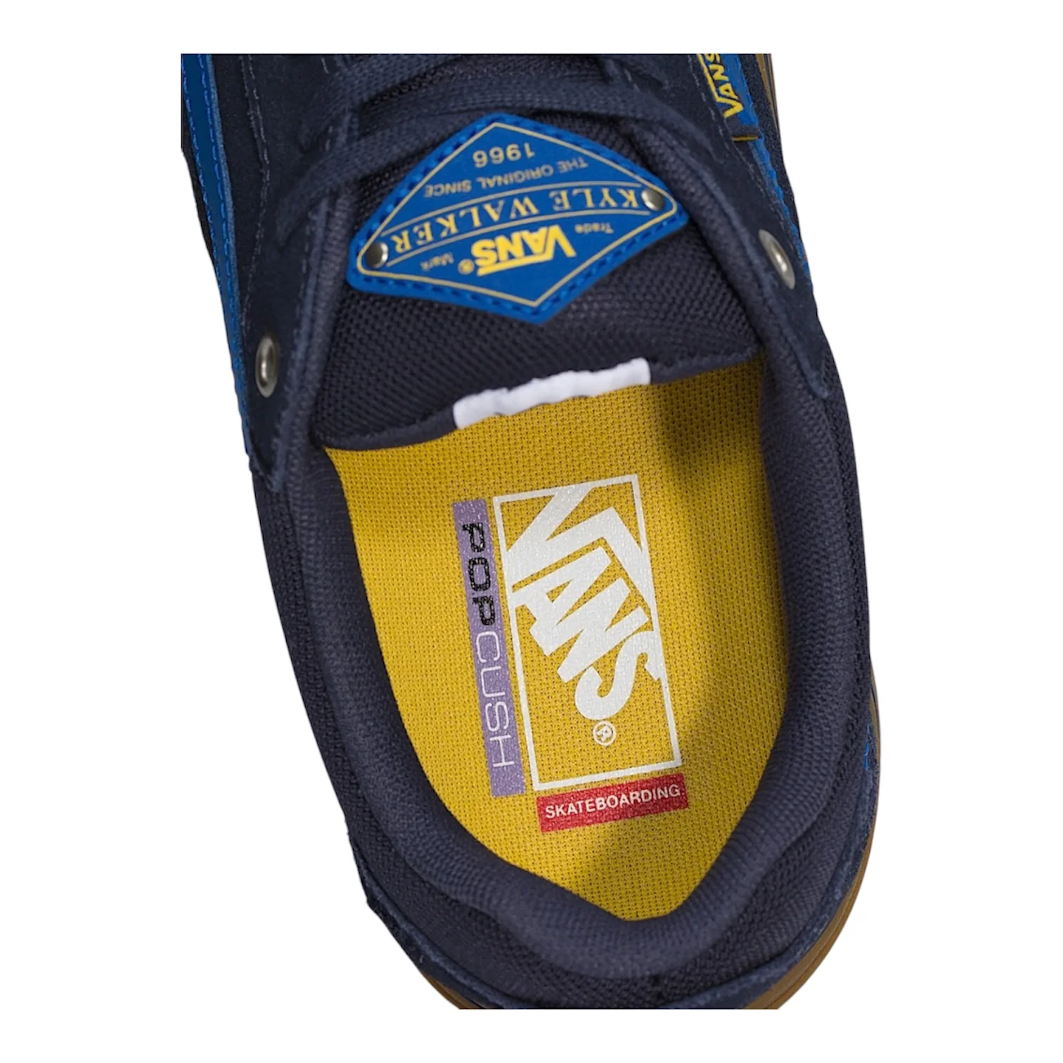 Vans Kyle Walker Wafflecup Shoes (Rich Navy / Gum) - Image 5