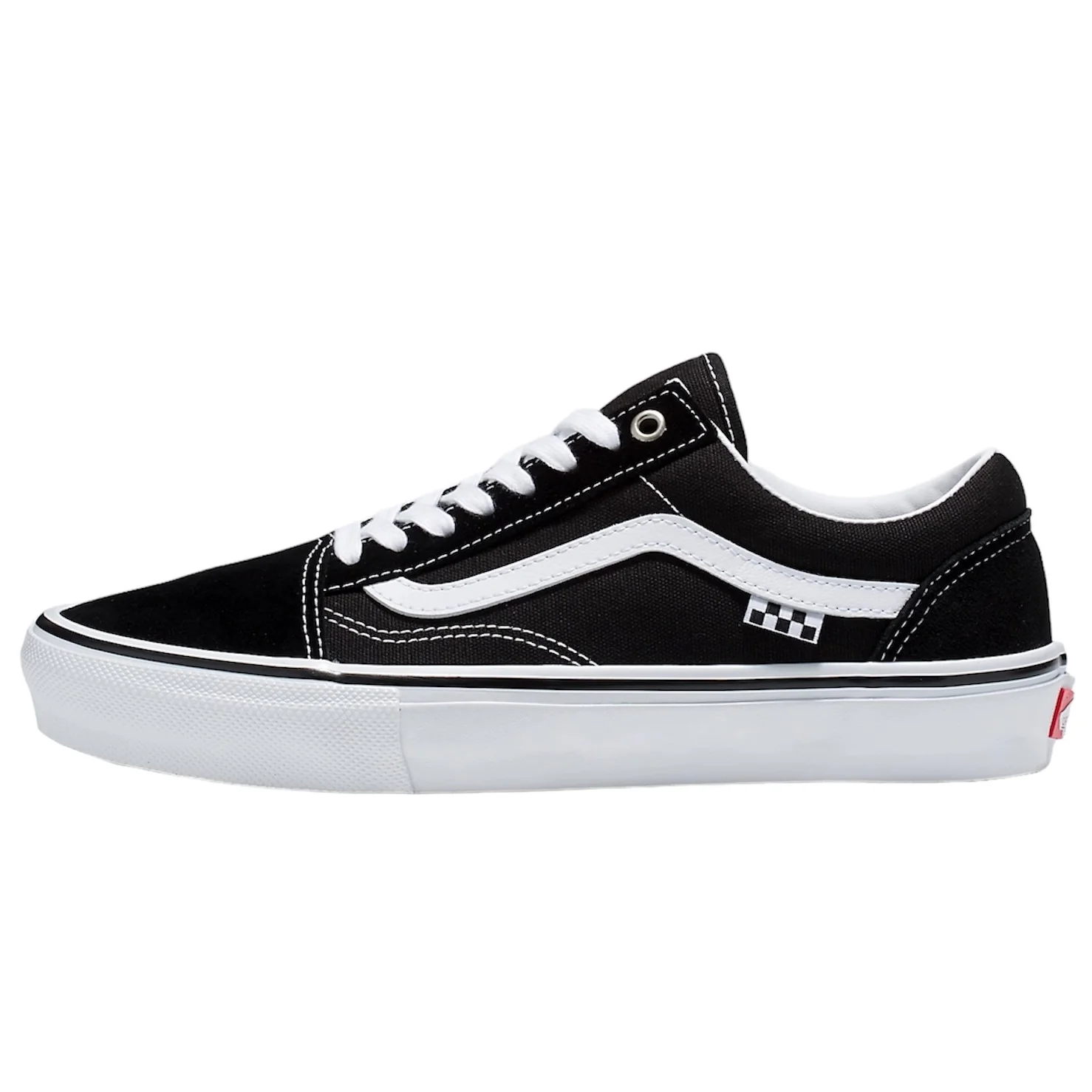 Vans Old Skool Pro Shoes (Black / White) - Image 2