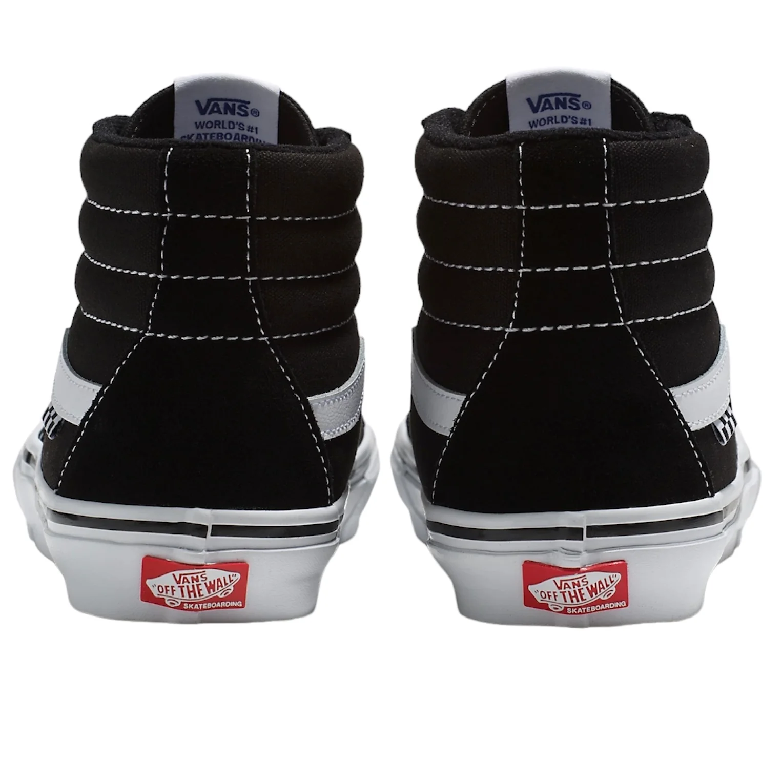 VANS SK8-HI PRO SHOES (Black / White) - Image 4