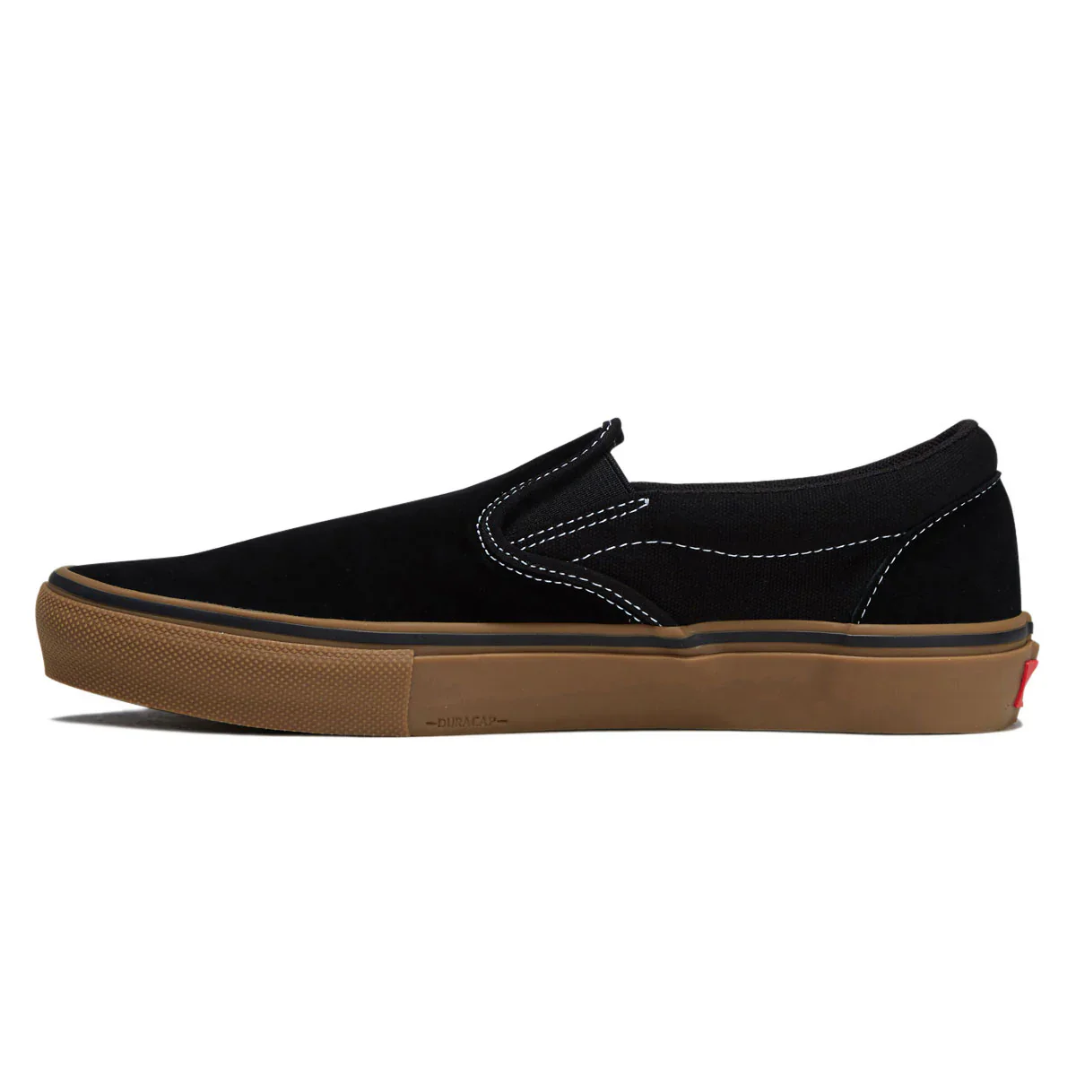 Vans Slip-On Pro Shoes ( Black / Gum / White ) - Image 2