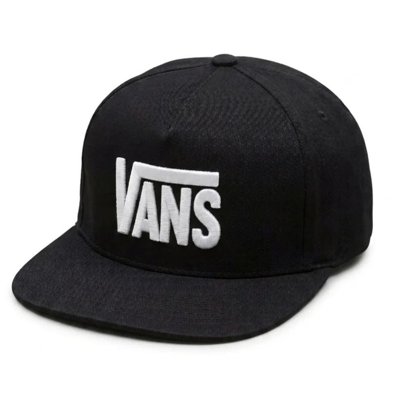 Vans Stretch Logo Snapback Hat - Image 3