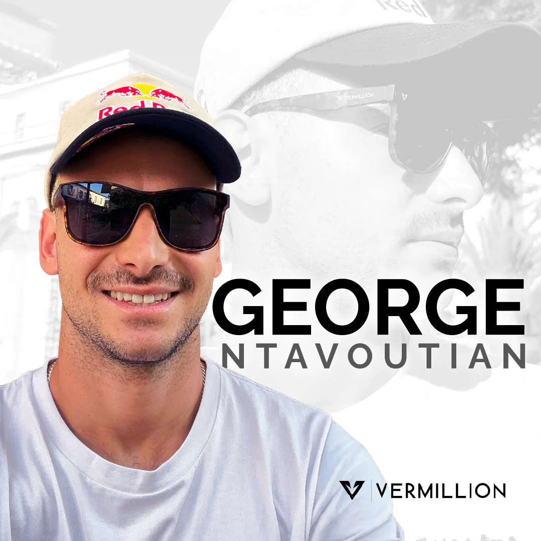 Vermillion George Ntavoutian Mystic Sunglasses