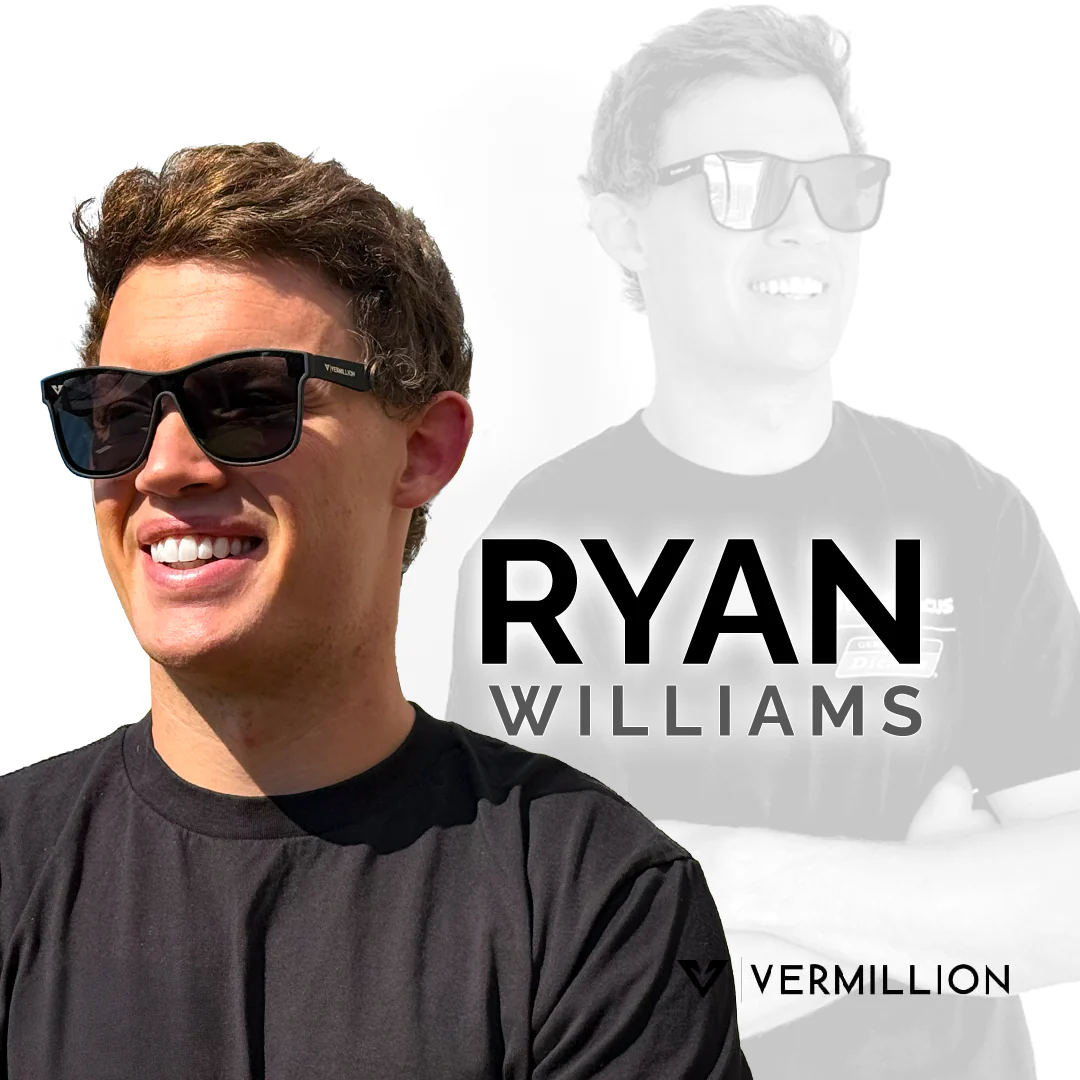 Vermillion Ryan Williams Mystic Lightweight Sunglasses